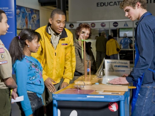 DC Public Schools Night at the Air and Space Museum.