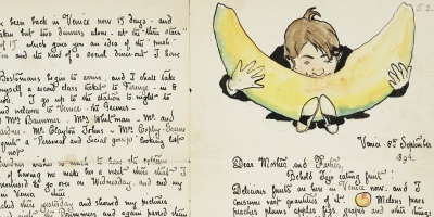 Letter from painter Joseph Lindon Smith