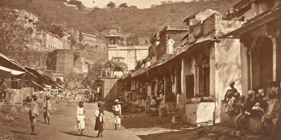 Still Prints of Asia Street view in Bhoondi circa 1900