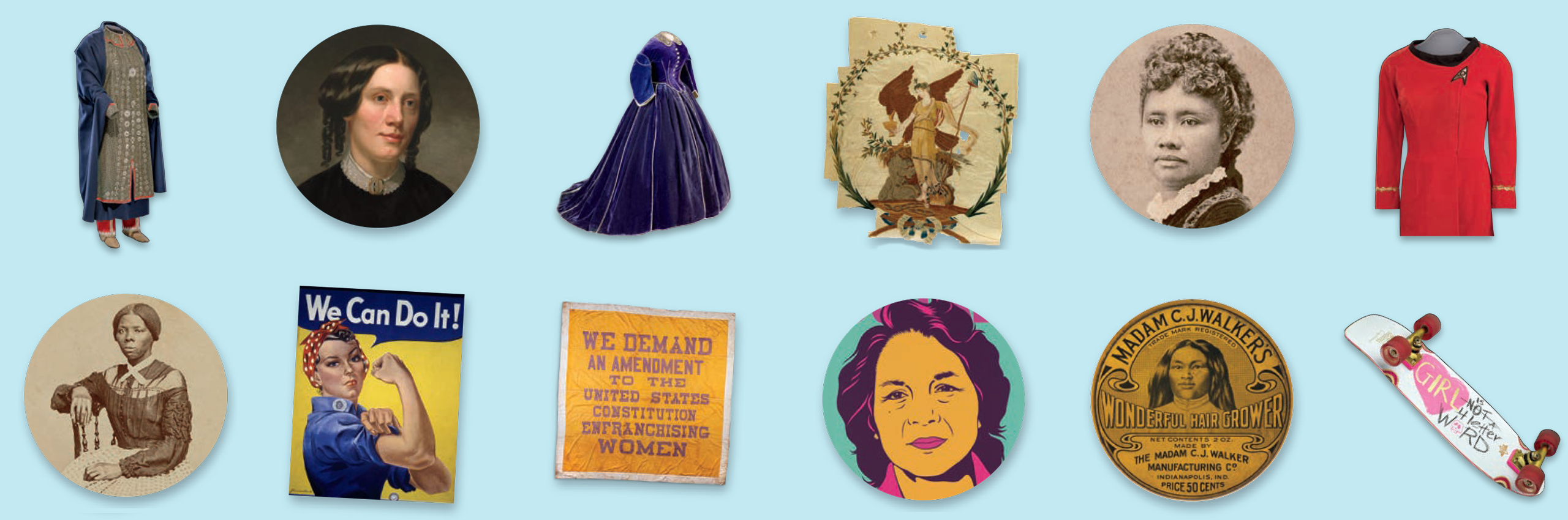 Objects from the National Collection.